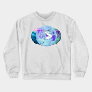 Planetary aquarium Crewneck Sweatshirt